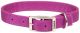 Flat Nylon Collar Double Ply Orchid - 1