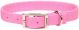 Flat Nylon Collar Double Ply - Pink