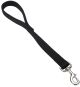 Double-Ply Nylon Traffic Leash - Black