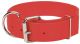 Macho Dog Double-Ply Nylon Collar with Roller Buckle - Red