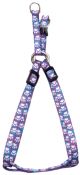 Comfort Wrap Adjustable Dog Harness 8-14 Inch Blue Paws