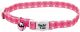 Fashion Safe Cat Adjustable Breakaway Collar 3/8 Inch Pink Dots