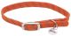 Elasta Cat Reflective Safety Stretch Collar with Reflective Charm Orange