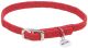 Elasta Cat Reflective Safety Stretch Collar with Reflective Charm Red