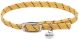 Elasta Cat Reflective Safety Stretch Collar with Reflective Charm Yellow