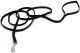 Sunburst Leash Black - 3/8