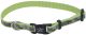 Reflective Adjustable Dog Collar Shamrocks - 3/8