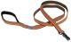 K9 Explorer Reflective Dog Leash with Scissor Snap - Campfire Orange