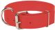 Macho Dog Double-Ply Nylon Collar with Roller Buckle Red 28in
