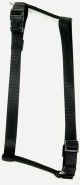 Nylon Adjustable Harness Black - 3/8