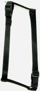 Nylon Adjustable Harness Black - 5/8