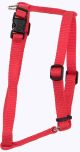 Nylon Adjustable Harness Red - 3/4