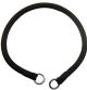 Round Nylon Training Collar - Black