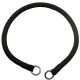 Round Nylon Training Collar Black - 3/8