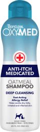 TropiClean OxyMed Medicated Anti-Itch Shampoo for Pets, 20oz