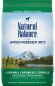 Natural Balance L.I.D. Limited Ingredient Diet Lamb Meal & Brown Rice 4lb