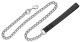 Titan Chain Leash with Black Nylon Handle - 3mm x 4FT
