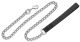 Titan Chain Leash with Black Nylon Handle - 3mm x 4FT