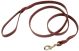 Circle T Latigo Leather Twist Leash w/ Solid Brass Hardware 3/4