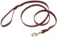 Circle T Latigo Leather Twist Leash w/ Solid Brass Hardware 1