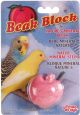 LIVING WORLD Beak Block Mineral Block Apple for Parakeets