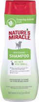 NATURE'S MIRACLE Whitening Dog Shampoo 16oz - Flowering Almond Scent