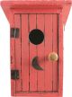 Birdie Loo Red Birdhouse