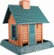 Log Cabin Birdfeeder