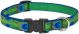 Tail Feathers Adjustable Dog Collar 1/2in wide X 6-9in