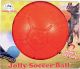 Jolly Ball Soccer Ball Orange 6in - For Small Dogs 0-40lbs