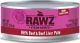 RAWZ Cat Can 96% Beef & Beef Liver Pate 5.5oz