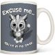 EXCUSE ME CAT MUG