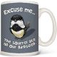 EXCUSE ME BIRD MUG