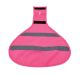 Reflective Safety Vest Neon Orange Pink- For Dogs up to 18lbs