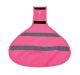 Reflective Safety Vest Neon Orange Pink- For Dogs up to 18lbs
