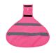 Reflective Safety Vest Neon Pink Medium - For Dogs 18-50lbs