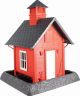 Village Collection School House Birdfeeder - Holds 5lbs of Seed