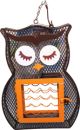 Suet 'n Seed Owl Bird Feeder