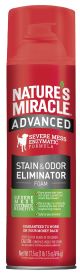 NATURES MIRACLE Advanced Stain & Odor Eliminator Foam 17.5oz