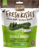 MERRICK Fresh Kisses Double Brush with Coconut & Botanical Oils X-Small 20ct