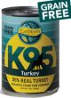 EARTHBORN Dog K95 Turkey - 95% Real Turkey Grain Free - 13oz can