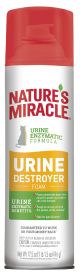 NATURES MIRACLE Just For Cats Urine Destroyer Foam 17.5oz