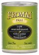 FROMM Pate Grain Free Lamb & Sweet Potato for Dogs 12.2oz can