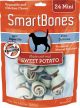 SmartBones Sweet Potato Mini 24 pack - For Dogs 1-10lbs