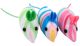 TURBO Printed Mice 6.25in - Assorted Colors