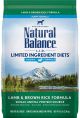 Natural Balance L.I.D. Limited Ingredient Diet Puppy Lamb Meal & Brown Rice 4lb