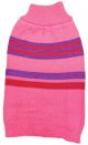 Shimmer Stripes Sweater - Pink - Small 10in-14in
