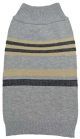 Shimmer Stripes Sweater - Gray - Extra Extra Small 6in-8in