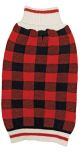 Plaid Red Sweater - Small 10in-14in