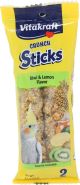 Vitakraft Crunch Sticks Kiwi Lemon Flavor for Cockatiels 3.5oz - 2 sticks